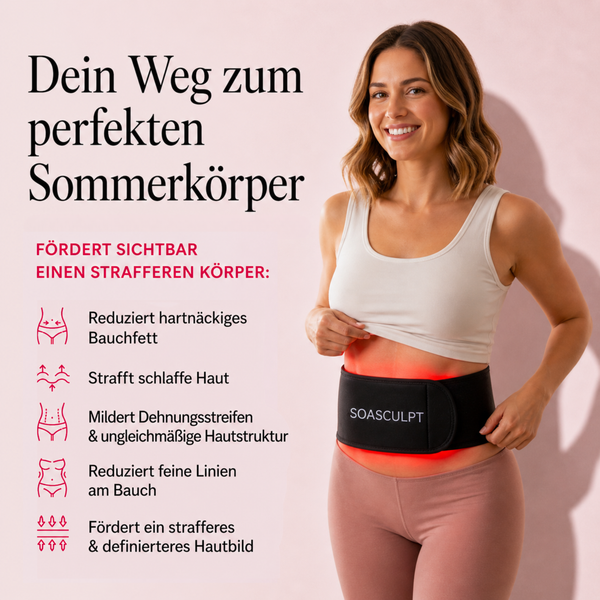 SoaSculpt™ Rotlicht-Bauchgürtel