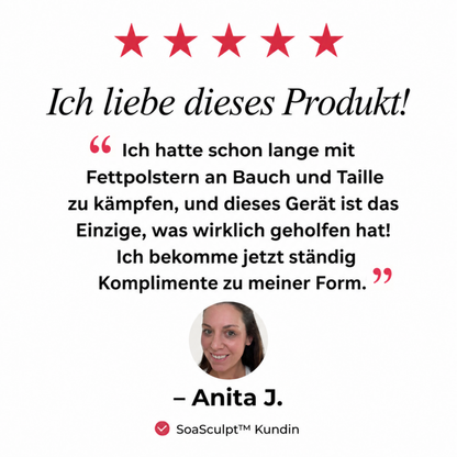 SoaSculpt™ Rotlicht-Bauchgürtel