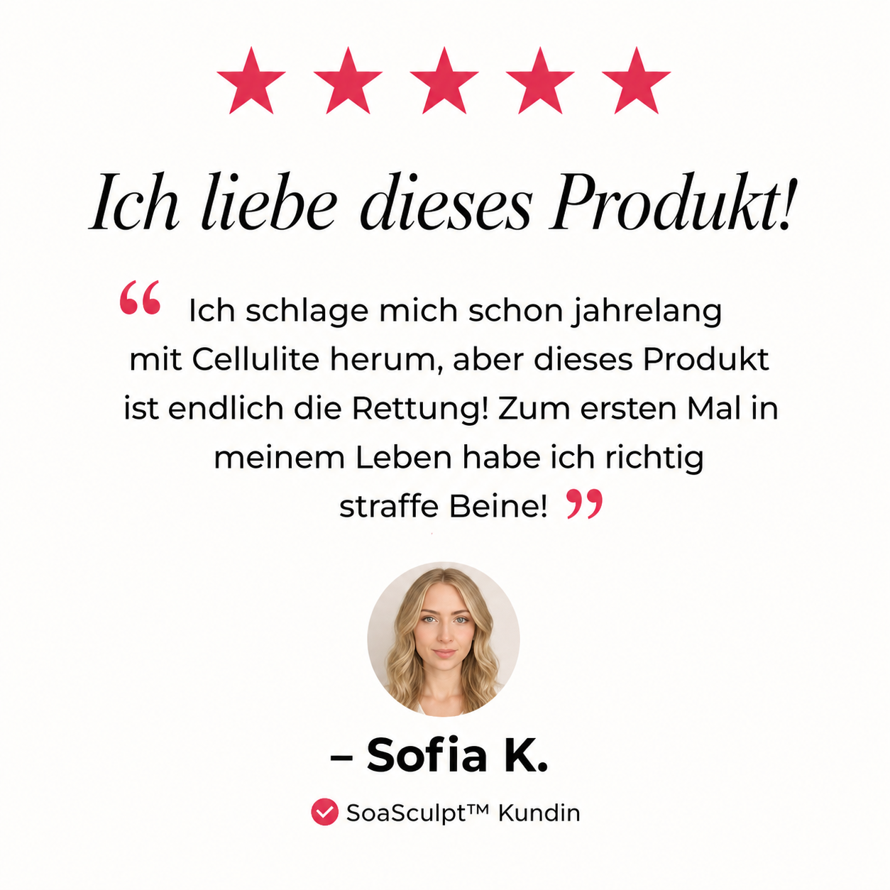 SoaSculpt™ Rotlicht-Beinband