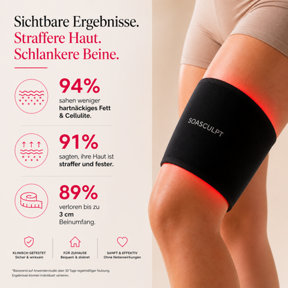 SoaSculpt™ Rotlicht-Beinband