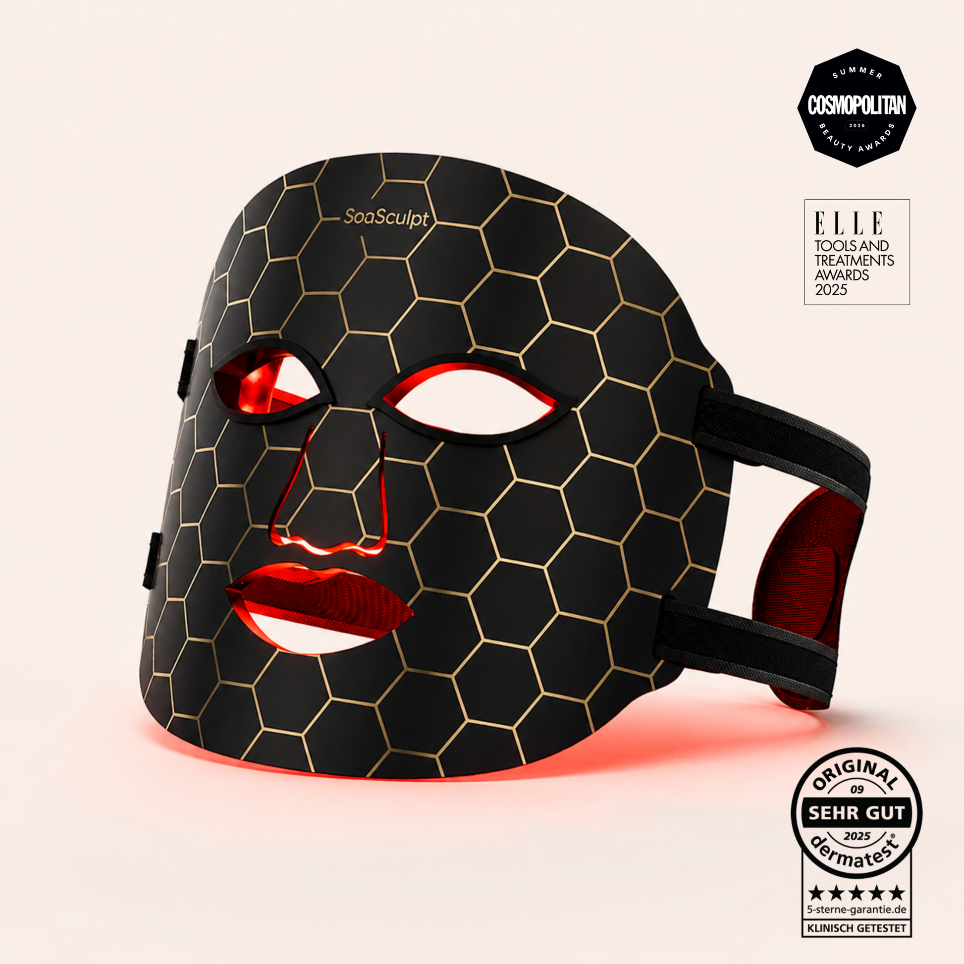 SoaSculpt™ Rotlicht-Gesichtsmaske