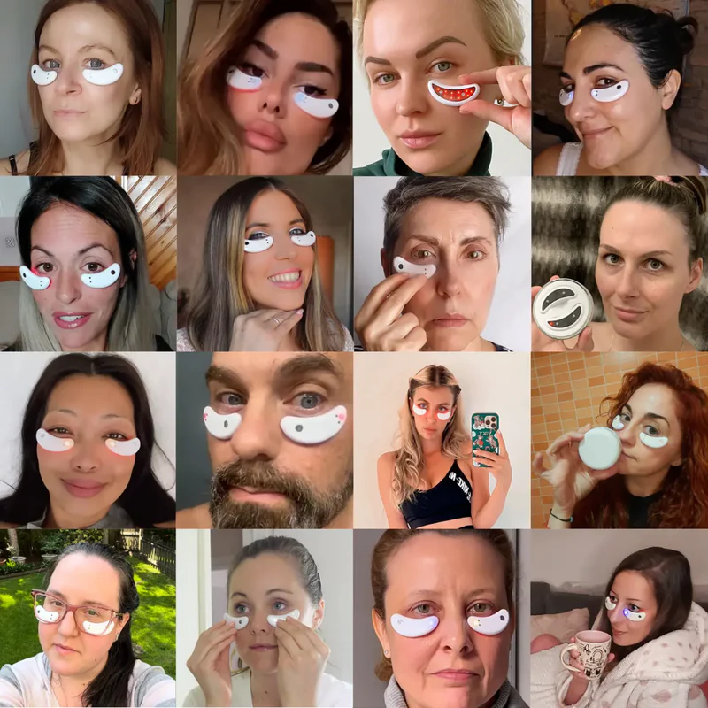 SoaSculpt™ Rotlicht-Augenpads