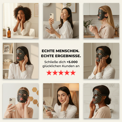 SoaSculpt™ Rotlicht-Gesichtsmaske